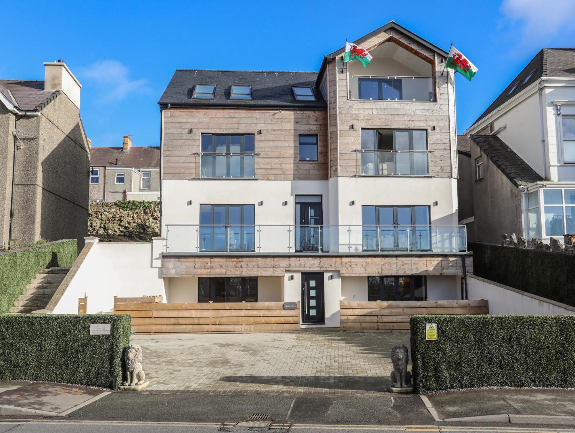 Appartamento Bryn Min Manton Penthouse Caernarfon Esterno foto